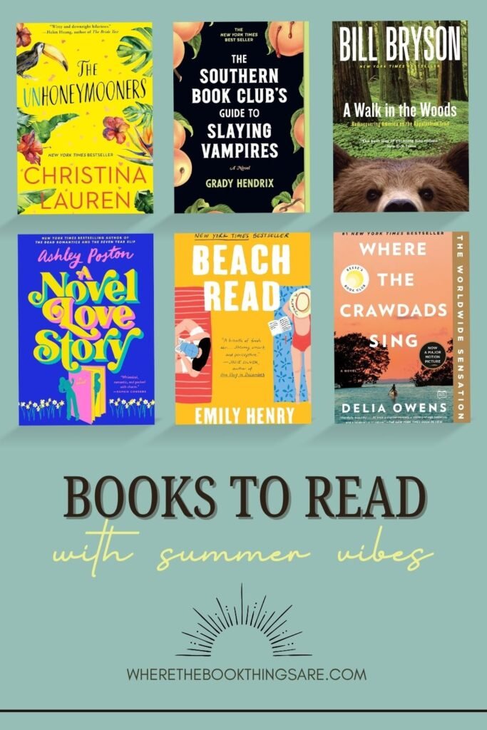 Summer vibes books - where the book things are 1
